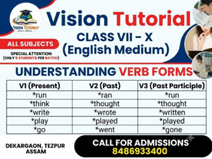 1000+ English Verbs — V1 / V2 / V3 by Memorable Category